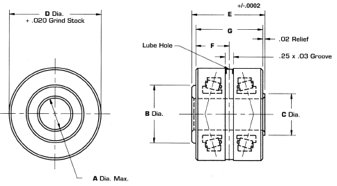 TRM Series: Arbor Bushings for Milling | Gatco, Inc. - trm_series_draw